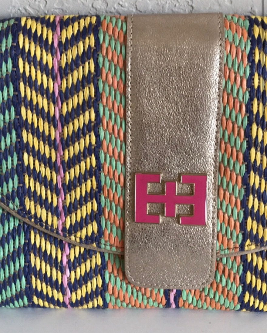 Elaine Turner Rio Woven Clutch - Image 2