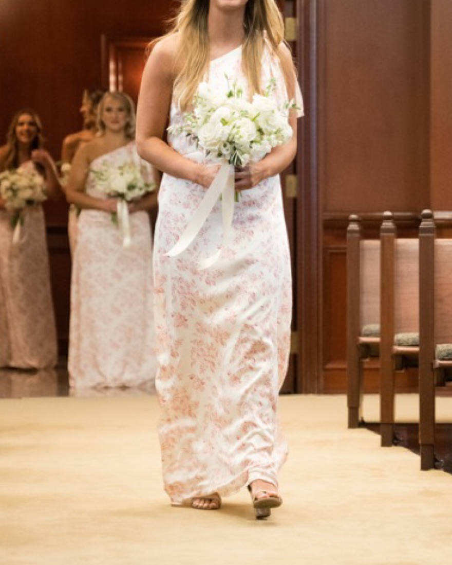 Sachin & Babi Chelsea Gown Pink Floral by Sachin & Babi - Pickle