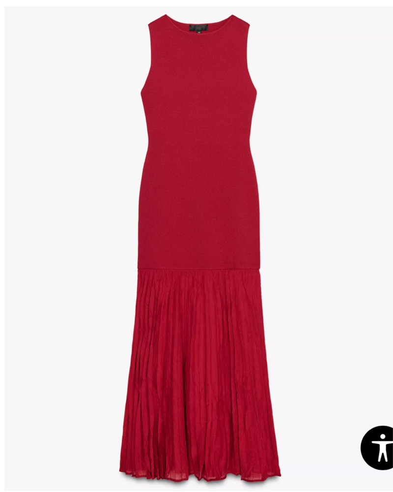 Zara Red Cocktail Dress by Zara - Pickle