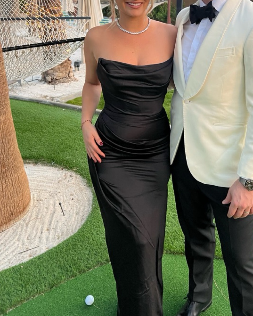 House Of CB Adrienne Dress by House of CB - Pickle