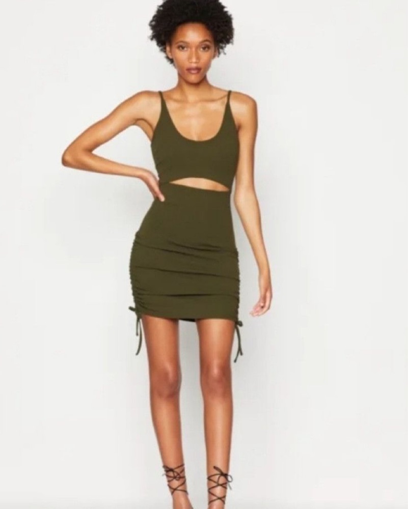 Bcbg Metallic Gold Dress *New - Gem, image size:801x1000