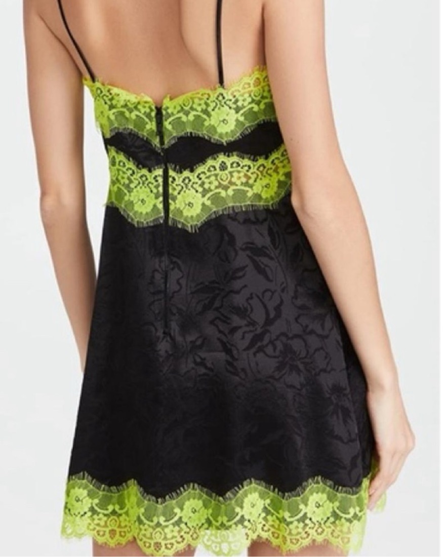 green emerald velvet dress alice + olivia Women's Julietta Mini Slip Dress, Emerald, Green, 0 at  Amazon Women's Clothing store main image 1