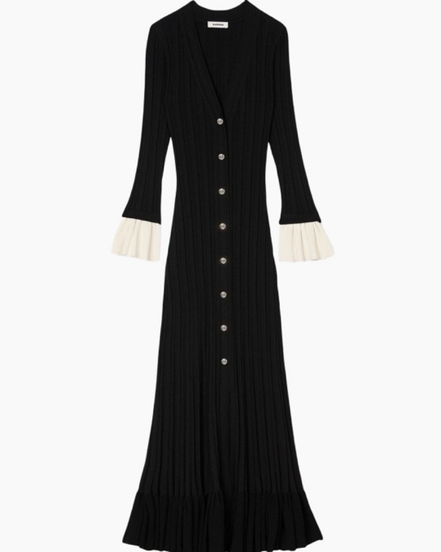 knee length dresses for ladies Sandro