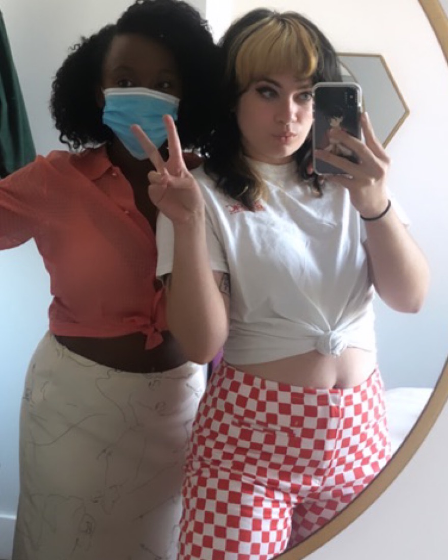 Holiday The Label Red Check Kokomo Pants - Image 3