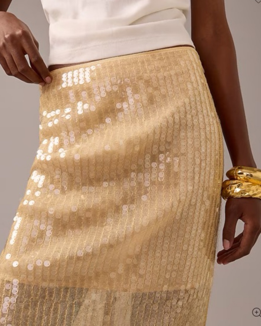 J. Crew Collection Layered Sequin Skirt - Image 5