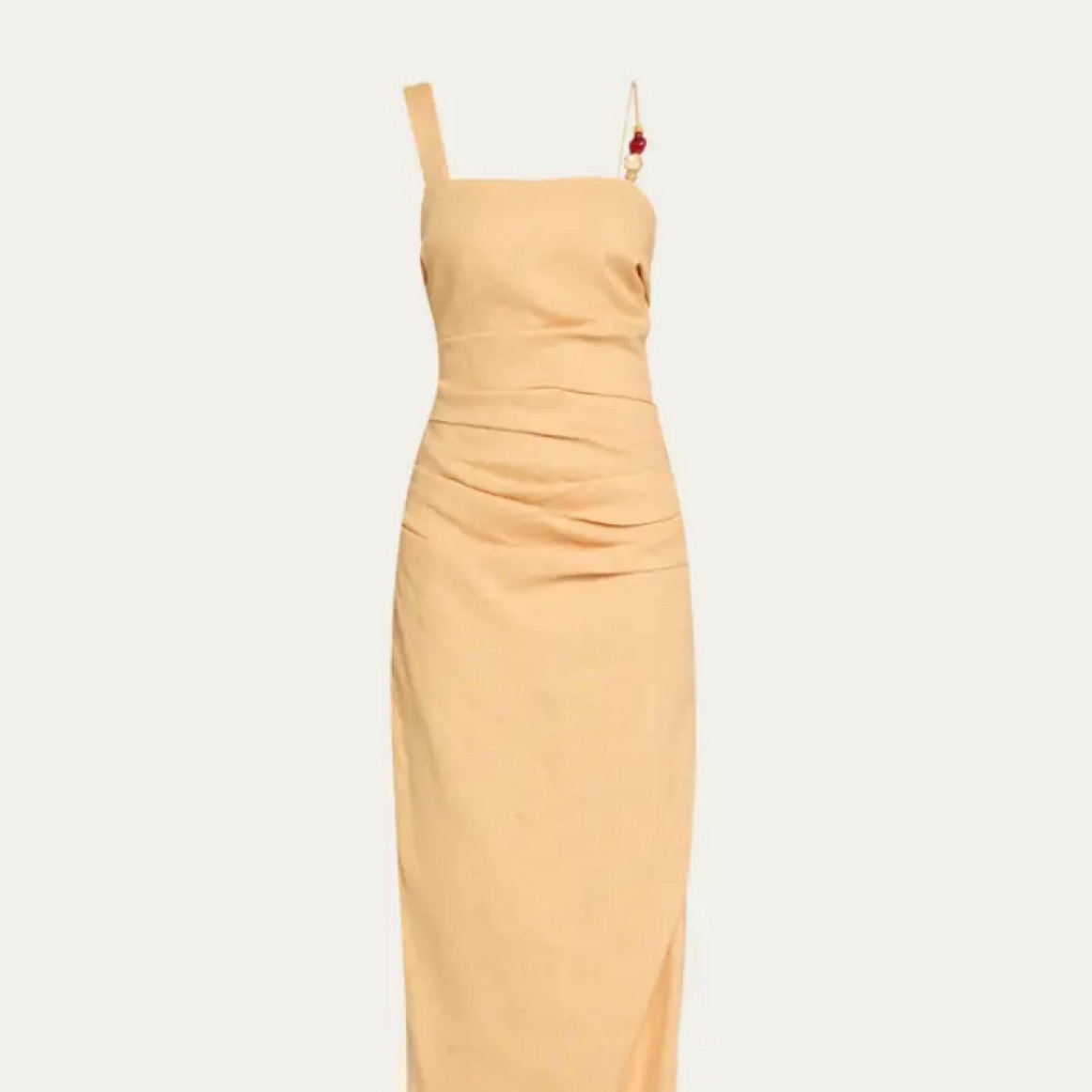 knee length dresses for ladies Sir The Label Antonia Beaded Midi Dress main image 0