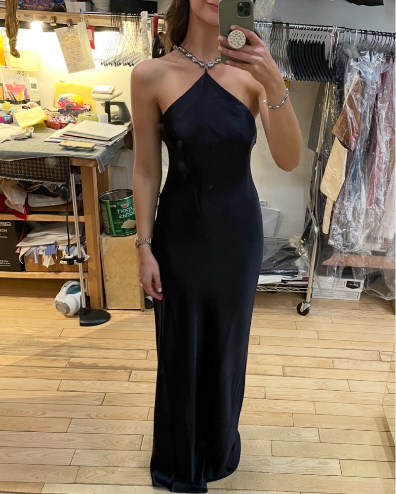 STAUD CADENCE DRESS NAVY by Staud - Pickle