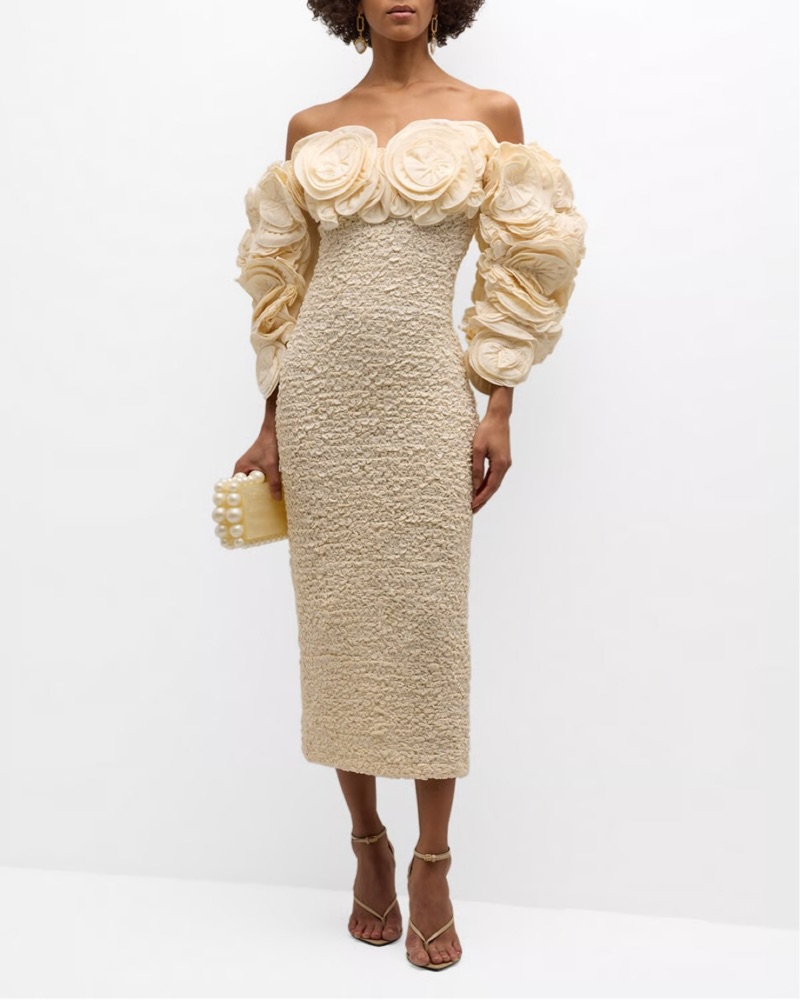 green emerald velvet dress Luna's Ethereal Flow Ruffle Maxi Dress – Luna Mae main image 1