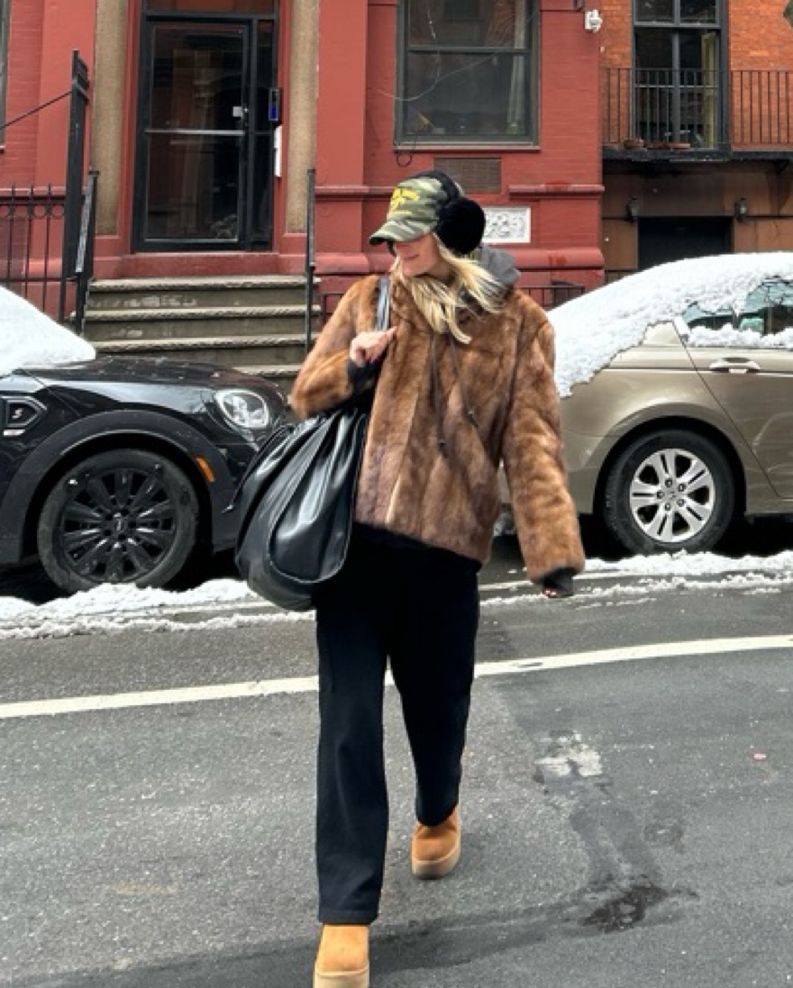 Vintage Real Fur Coat - Image 1