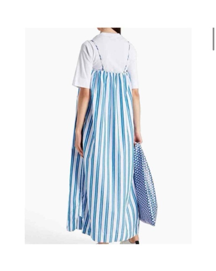 Ganni Striped Maxi dress by Ganni - Pickle