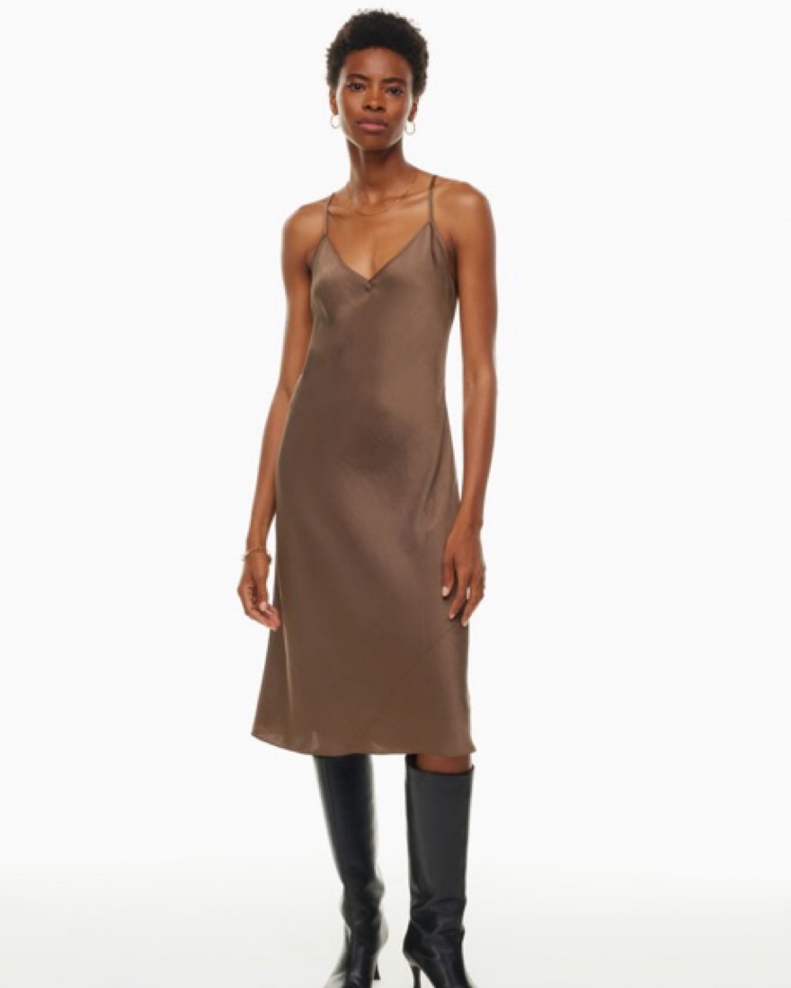 Brown Aritzia Slip Dress by Aritzia - Pickle