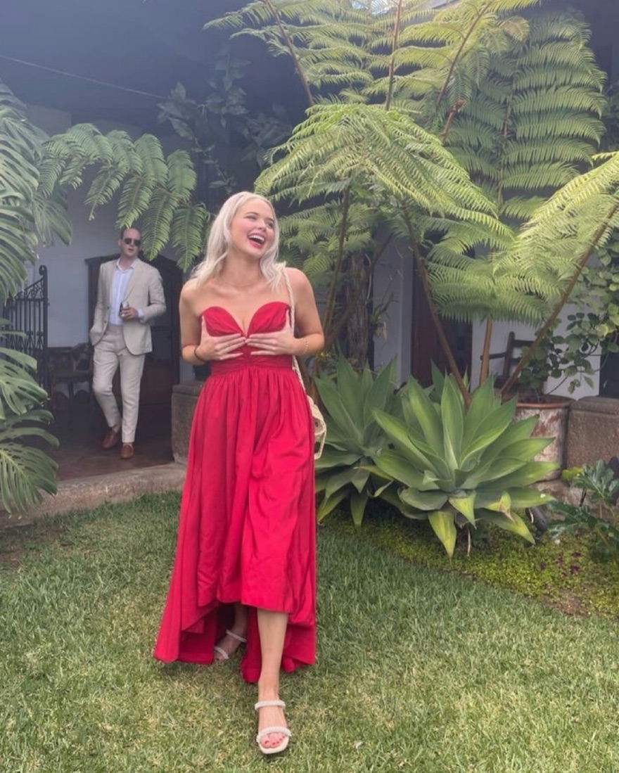 Monique Lhuillier Strapless Taffeta  - Image 2