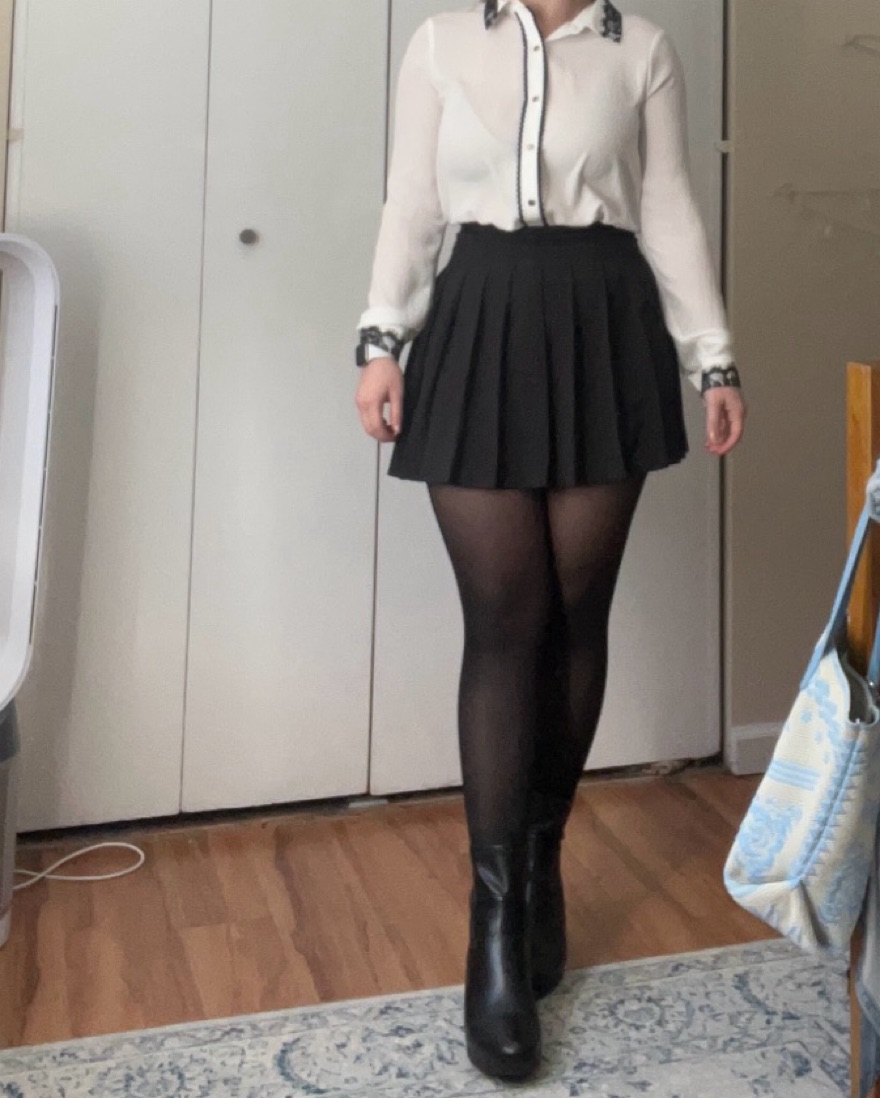 Karl Lagerfeld White Blouse - Image 1