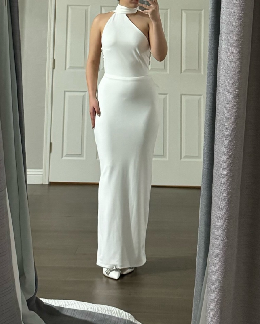capittana ali beads ivory dress Nadine Merabi Alex Ivory Dress 12 main image 0