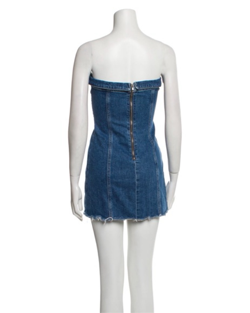 Reformation Denim Madilyn Dress - Image 3