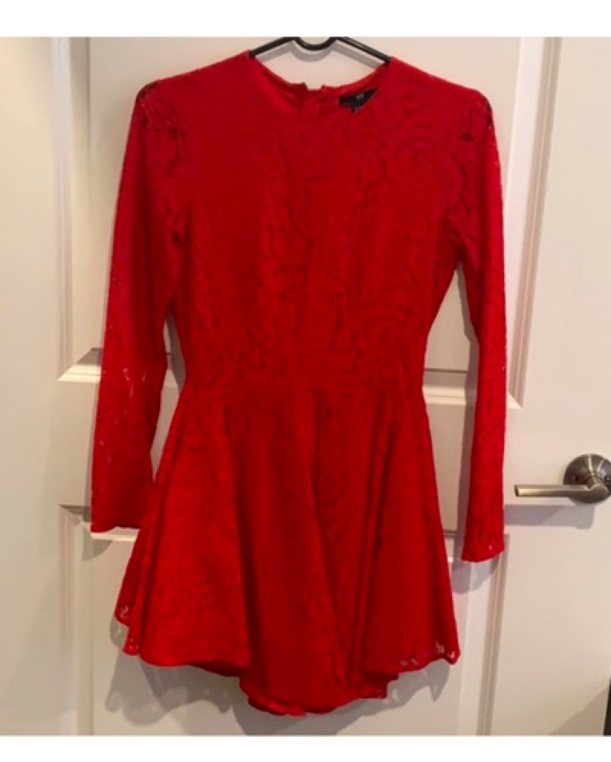 knee length dresses for ladies Pink Floral Embroidered Long Sleeve Mini Dress - All Dresses main image 0