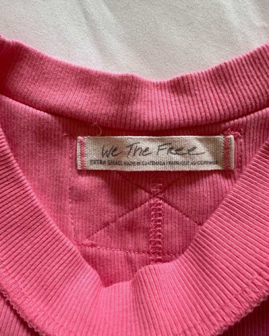 Free People Pink Thick Strap Tank - Image 2