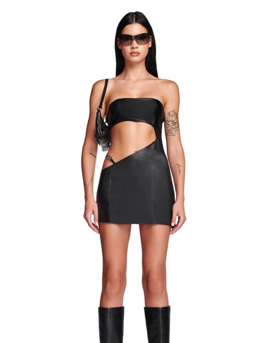 chinese dress ladies THEODORA MINI DRESS