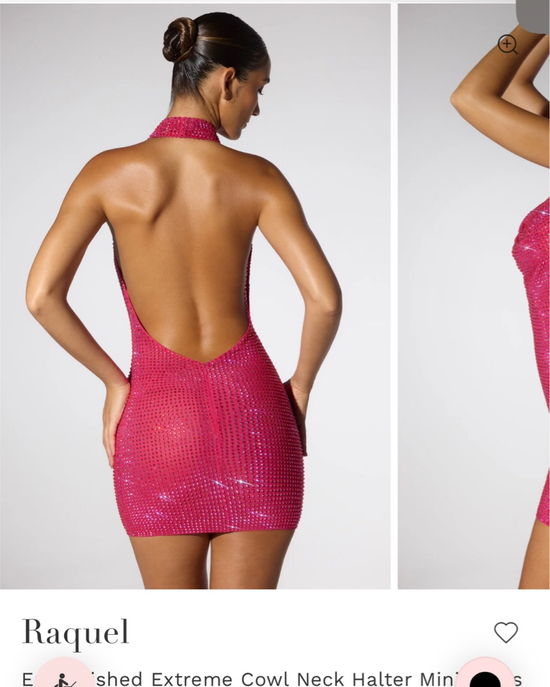 Oh Polly Raquel Embellished Dress by Oh Polly - Pickle