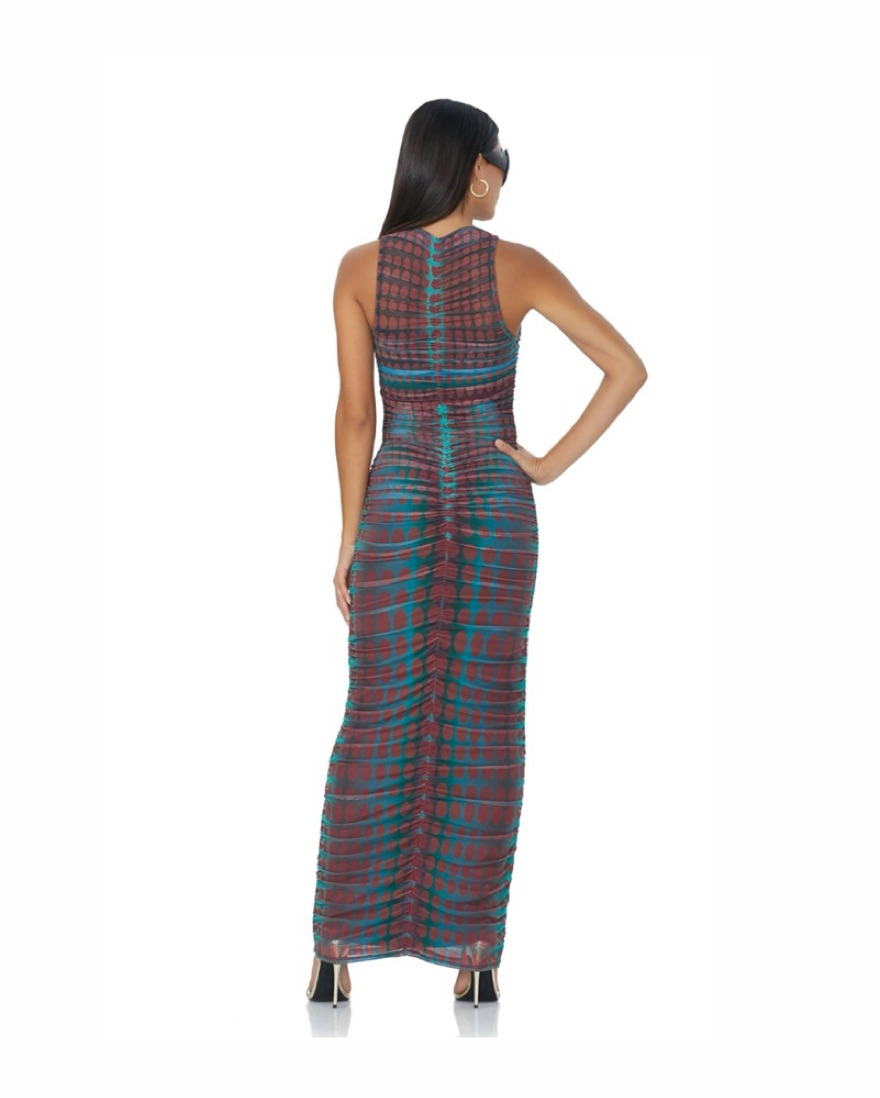 AFRM Peyton Maxi Dress (L) by AFRM - Pickle