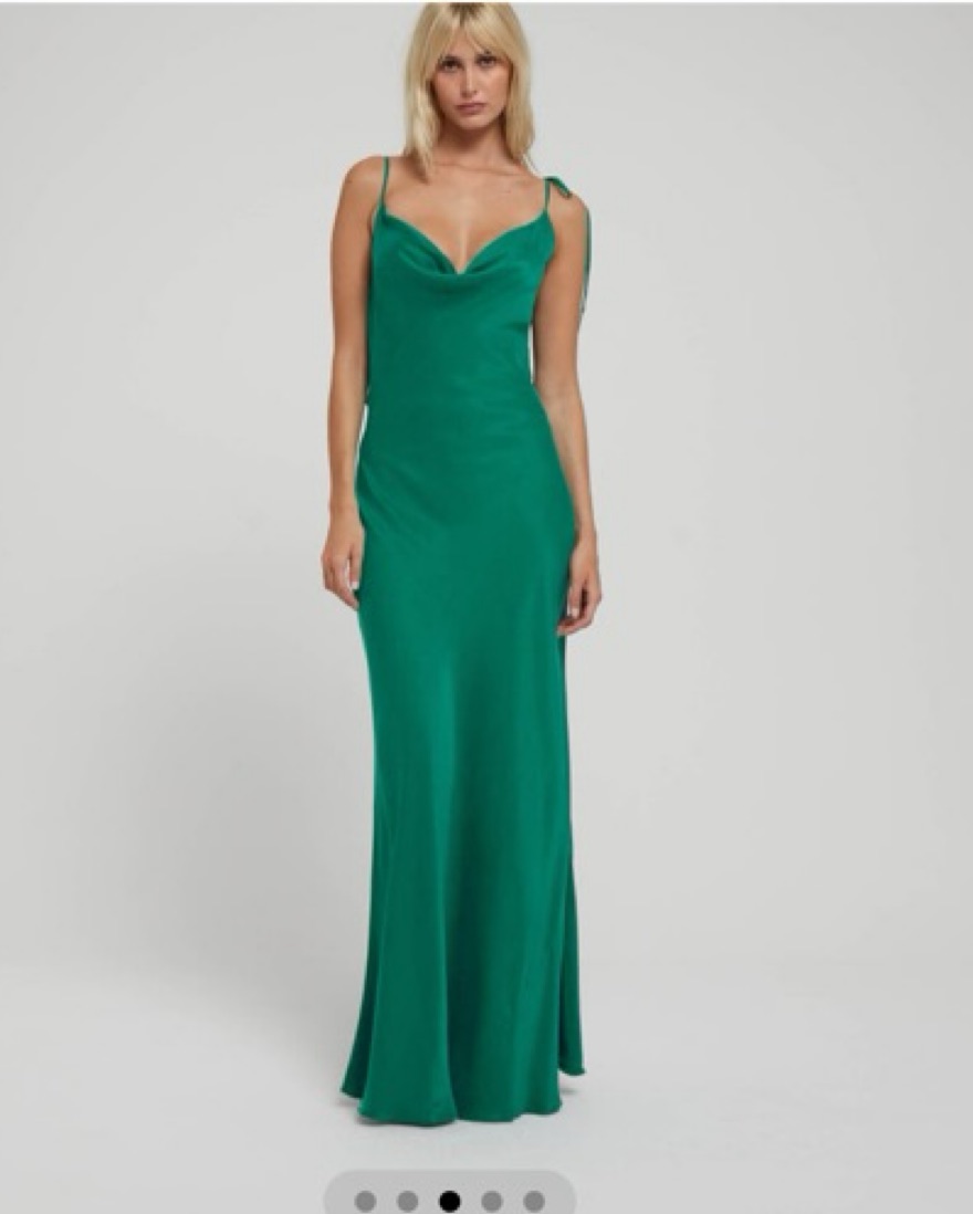 Rat & Boa Ophelia Dress Green by Rat & Boa - Pickle