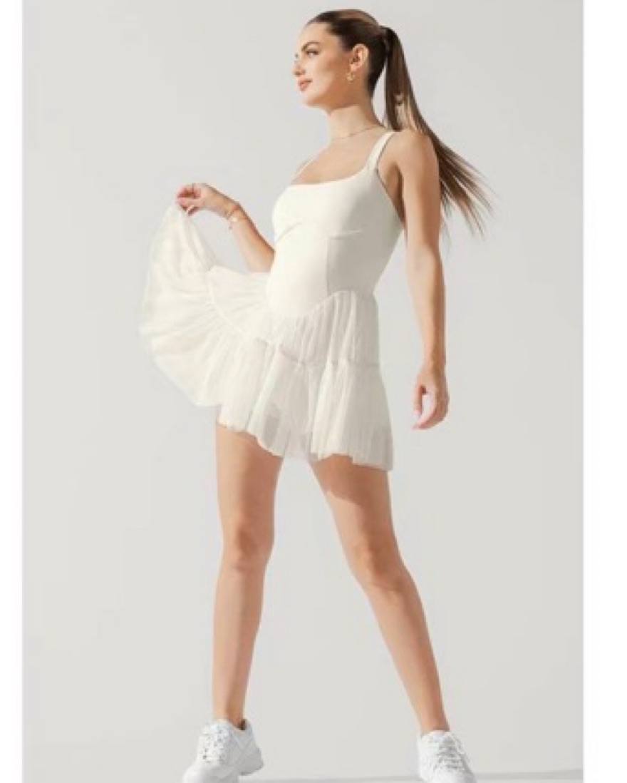 white christmas dresses Corset Pirouette Dress main image 1