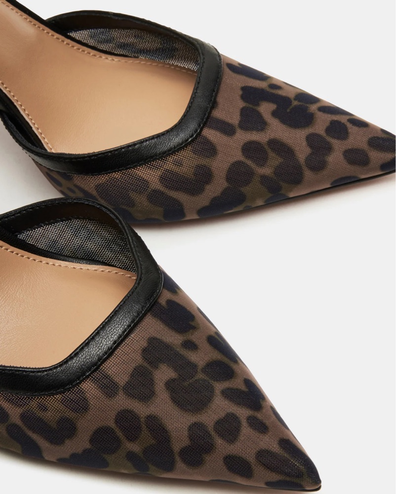 Steve Madden Alliance Leopard Mesh Heels - Image 3