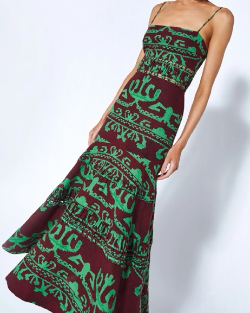 princess polly baby blue dress Chocolate Brown Crystal-embellished Maxi Dress M main image 1