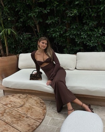 Arakii Knit Maxi Dress  - Image 3