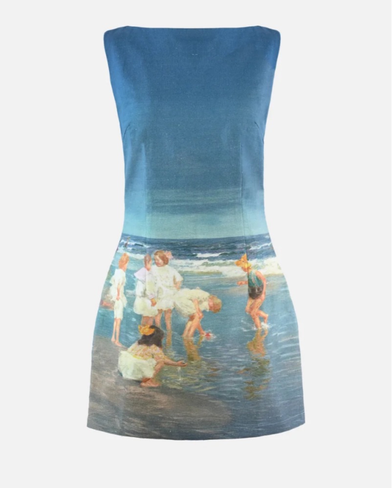 slim fit dress slacks Exclusive Bluefanny Rio Midi Dress