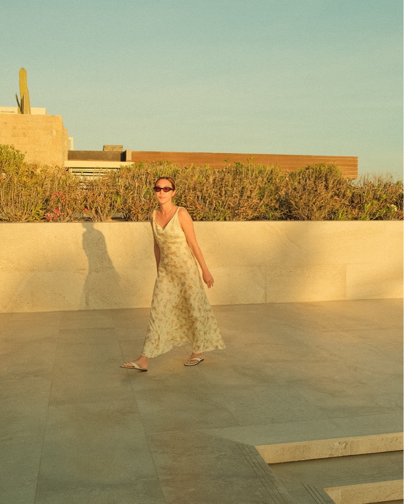Yellow floral Silk Dress From Zara by Zara - Pickle