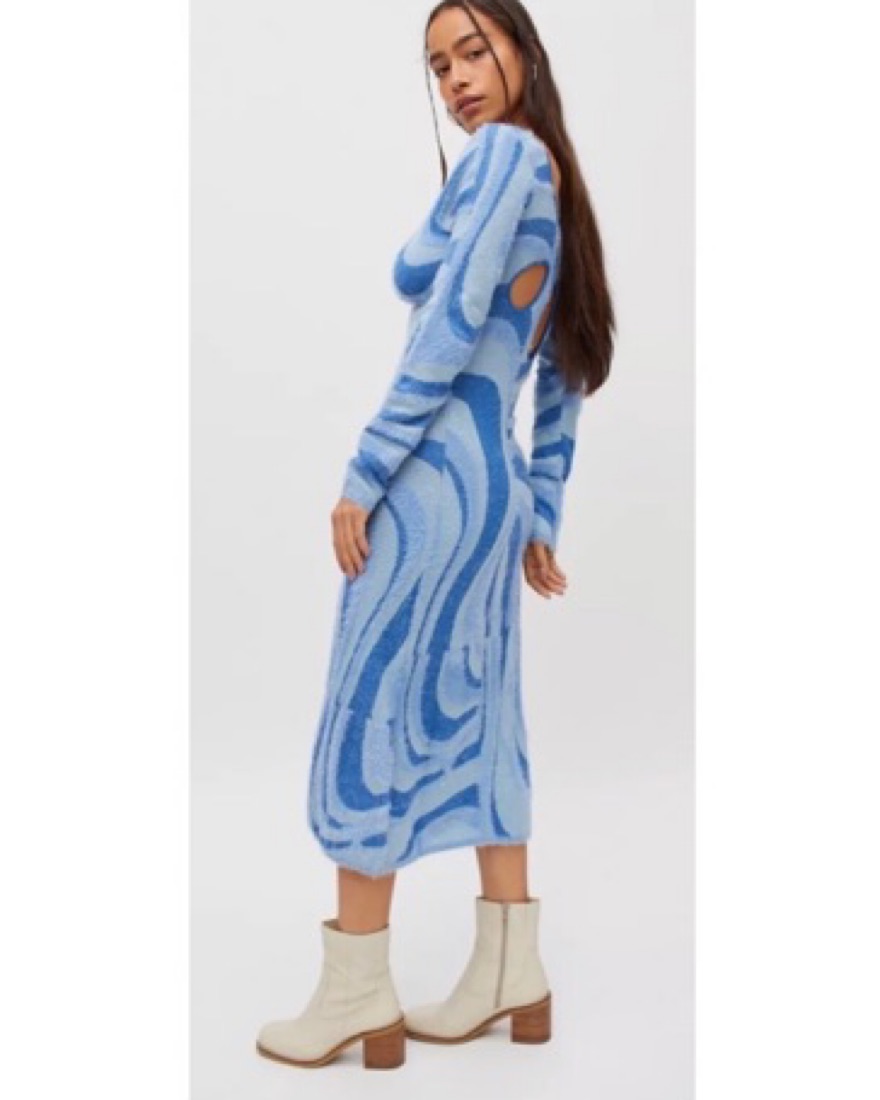 House of Sunny Blue Moon Midi Dress - Image 2