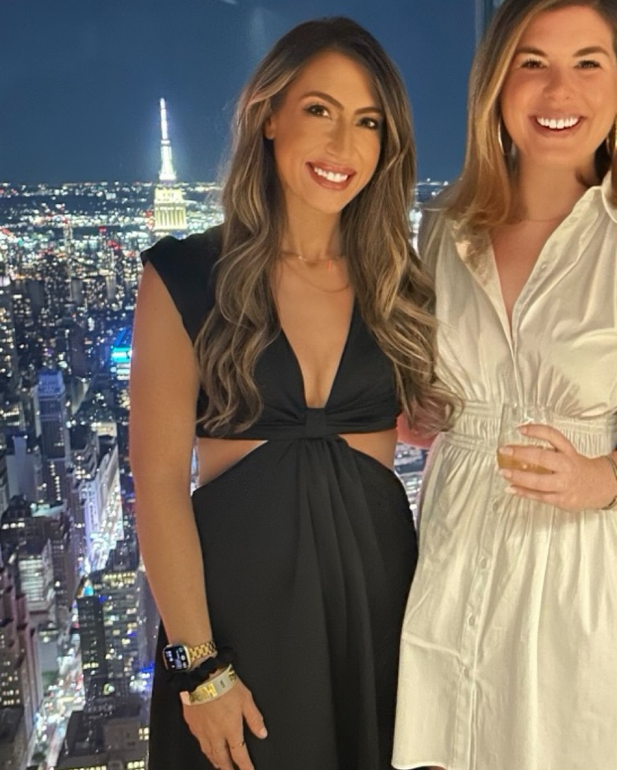 sachin and babi light blue dress US