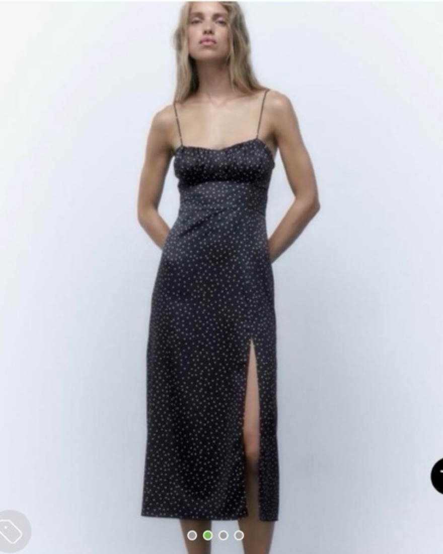 Zara Black Midi Dress by Zara - Pickle