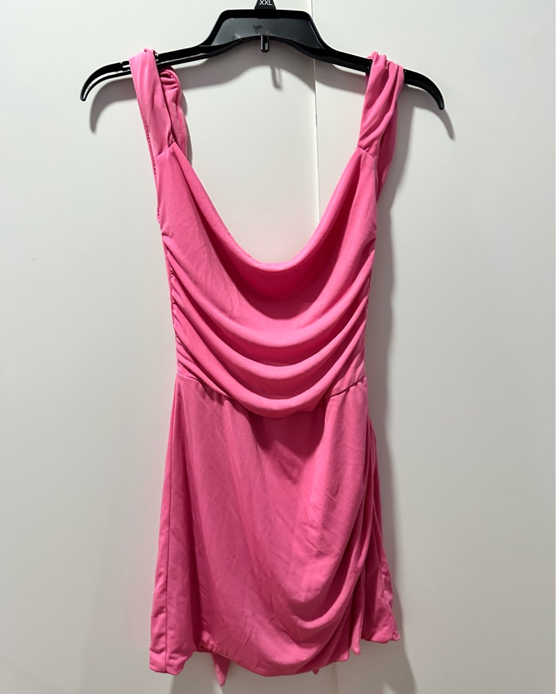 dress like the 90s day Won't Bite Backless Mini Dress Black main image 1