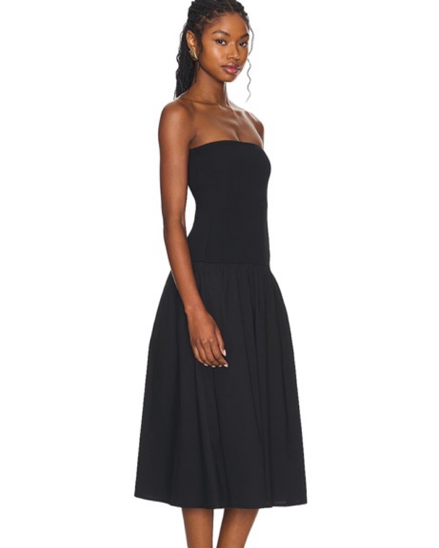 We Wore What Black Drop Waist Dress by WeWoreWhat - Pickle