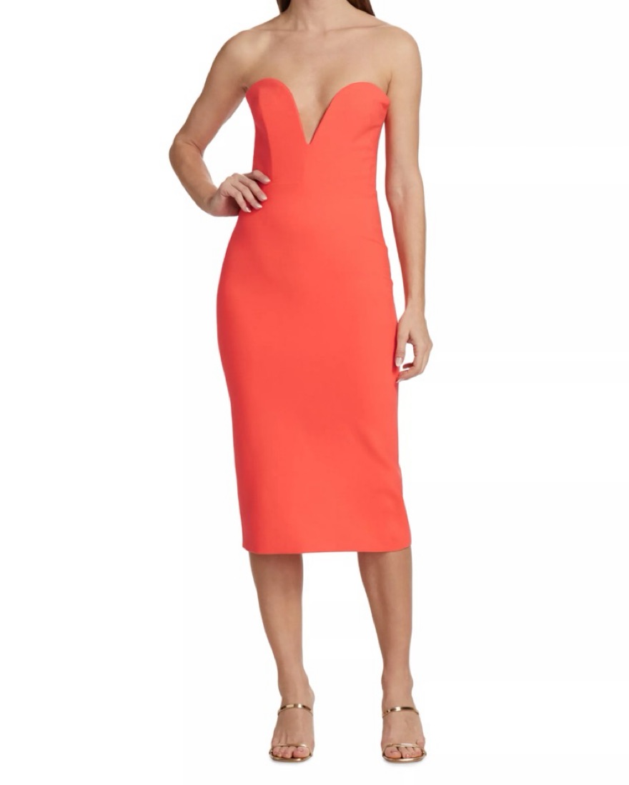 open lace back dress Acorn Suede Veronica Beard Dash Clutch
