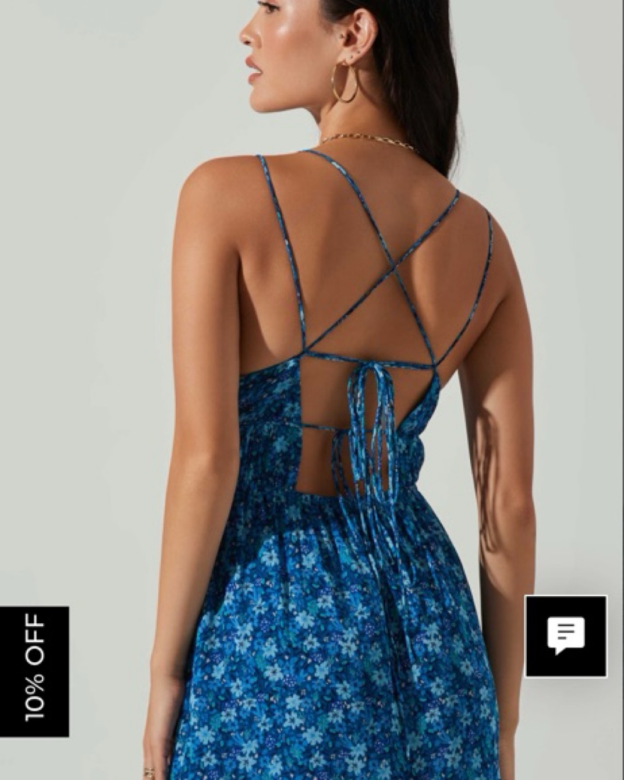 ASTR the Label Floral Tiered Maxi - Image 2