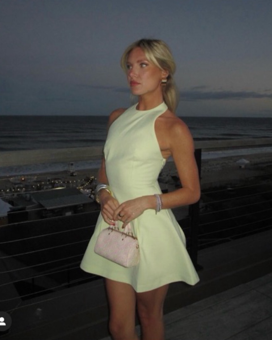white christmas dresses LANA DRAPE MINI DRESS main image 0