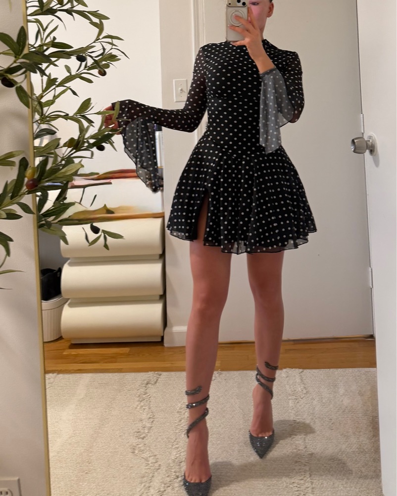 chinese dress ladies Amazon.com: WDIRARA Women's Polka Dots Contrast Collar Long Sleeve Bodycon Mini  Dress Black and White XX-Small : Clothing, Shoes & Jewelry