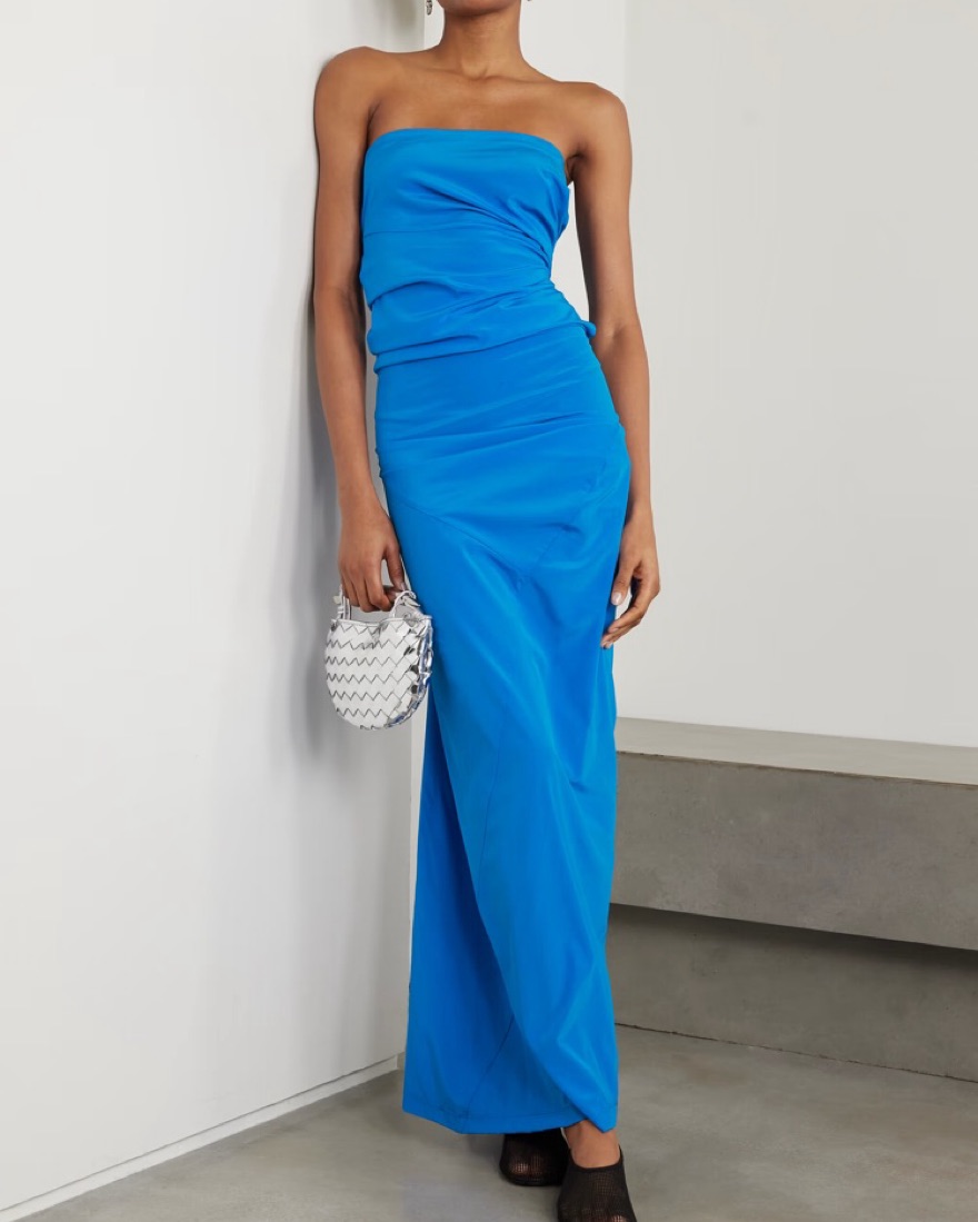 Proenza Schouler's Odette Cerulean Dress by Proenza Schouler - Pickle
