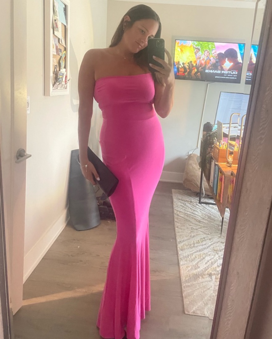 Strapless Fishtail Gown - Image 2