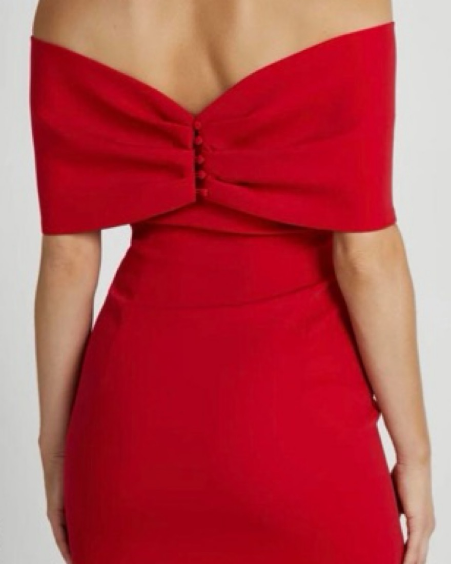 Red Meshki Gwyneth Dress by Meshki - Pickle