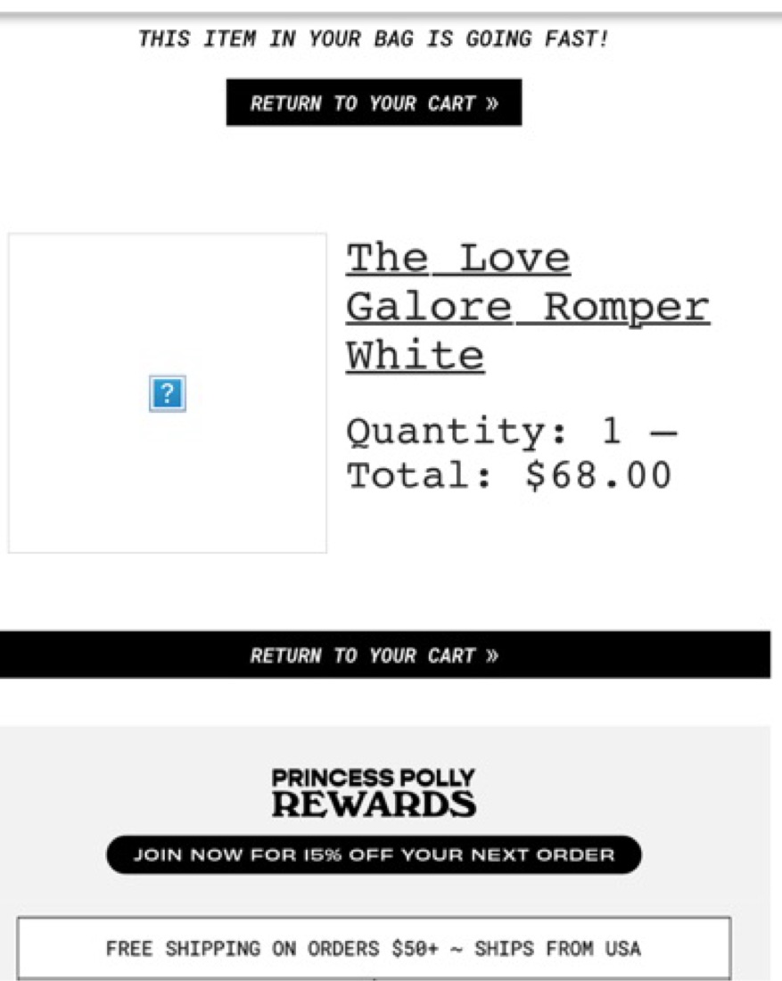 princess polly love galore romper  - Image 2