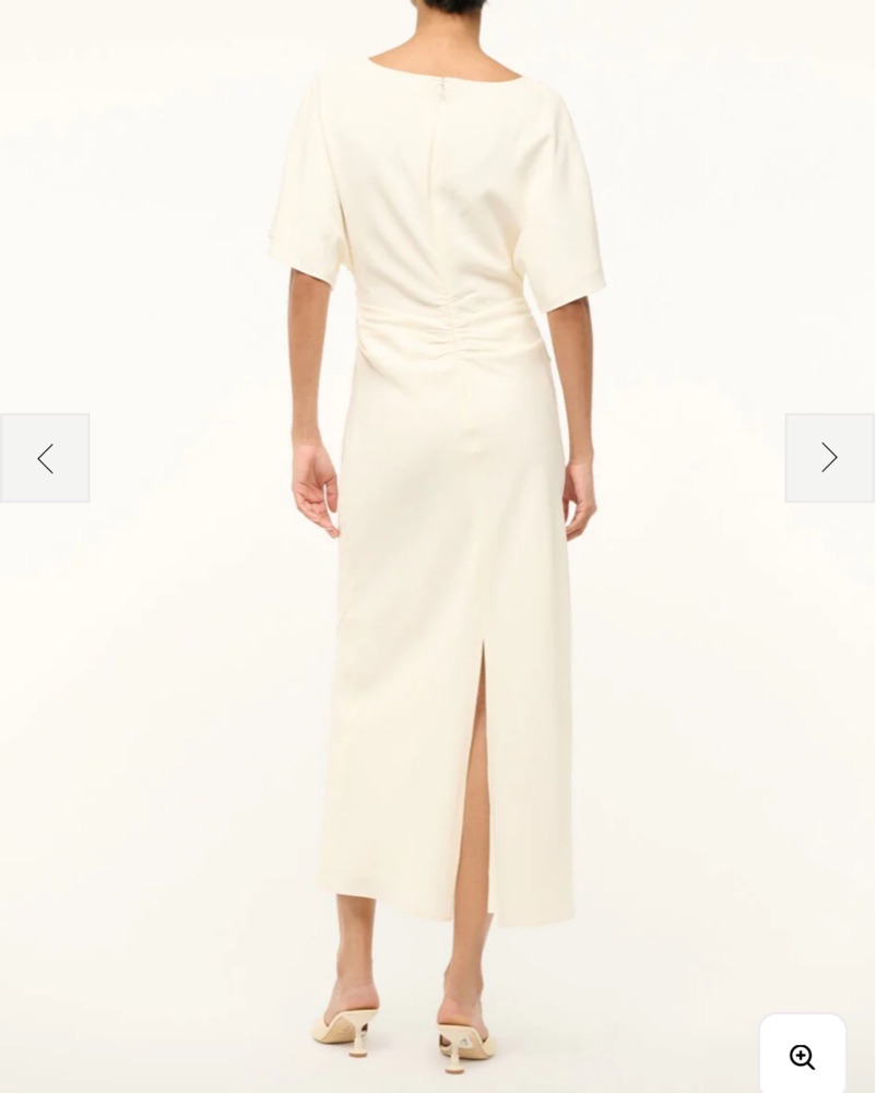 Staud Amelie Midi Dress by Staud - Pickle