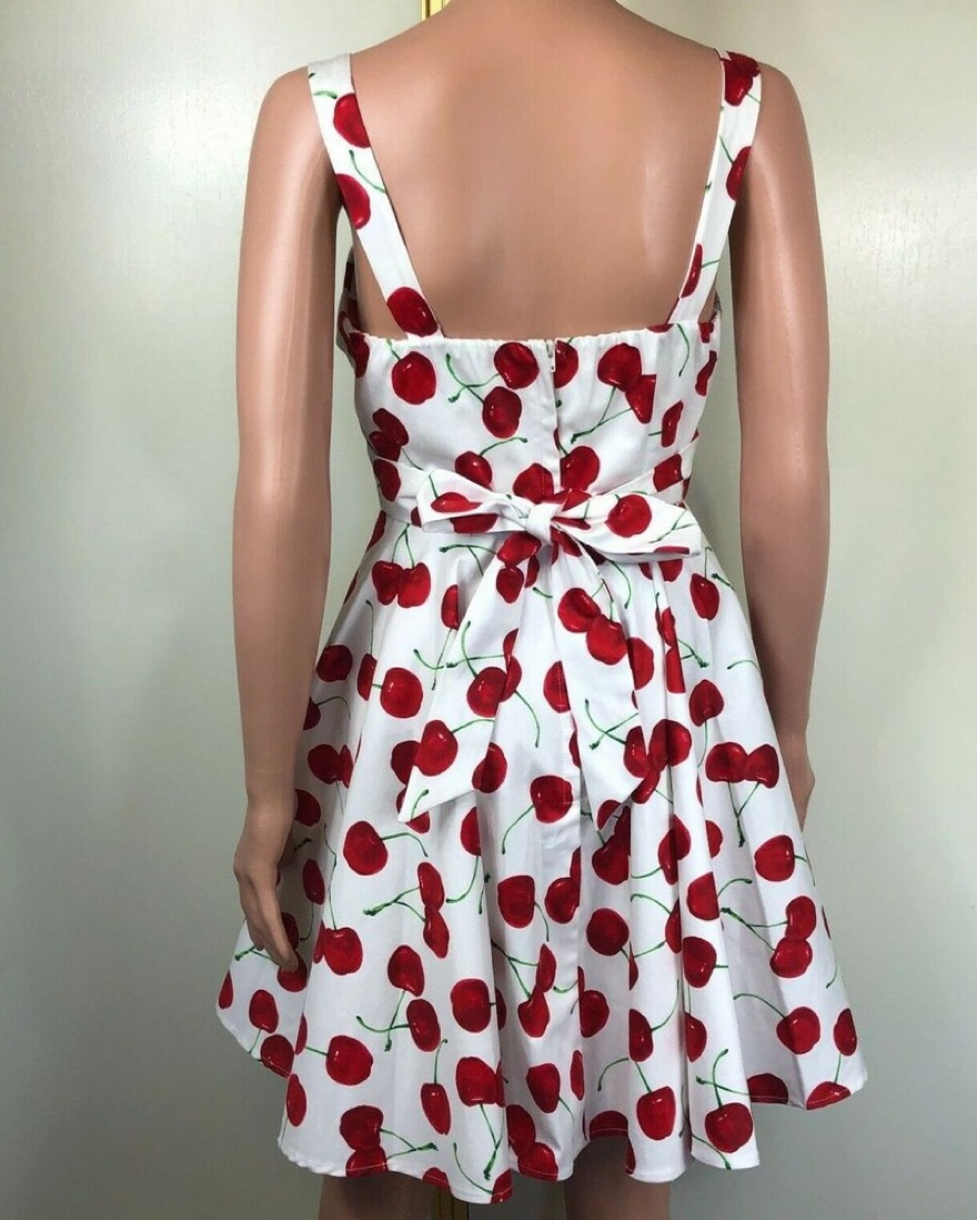 ixia cherry vintage retro dress size 3X - Image 5
