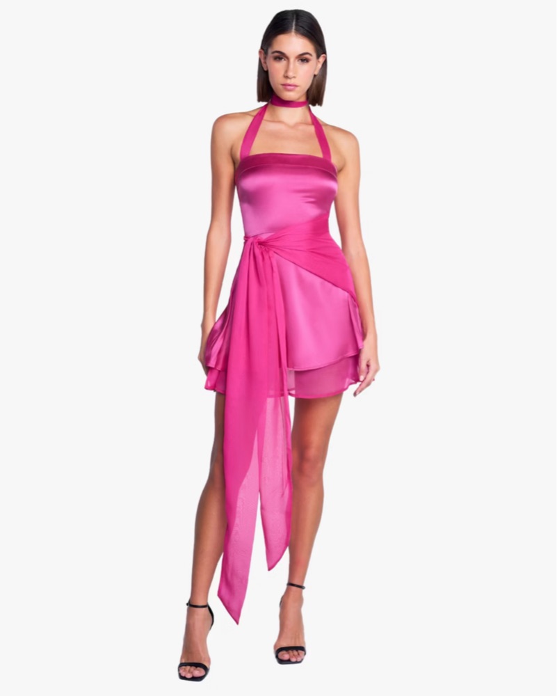 Evie Wrap Dress by OW collection - Pickle