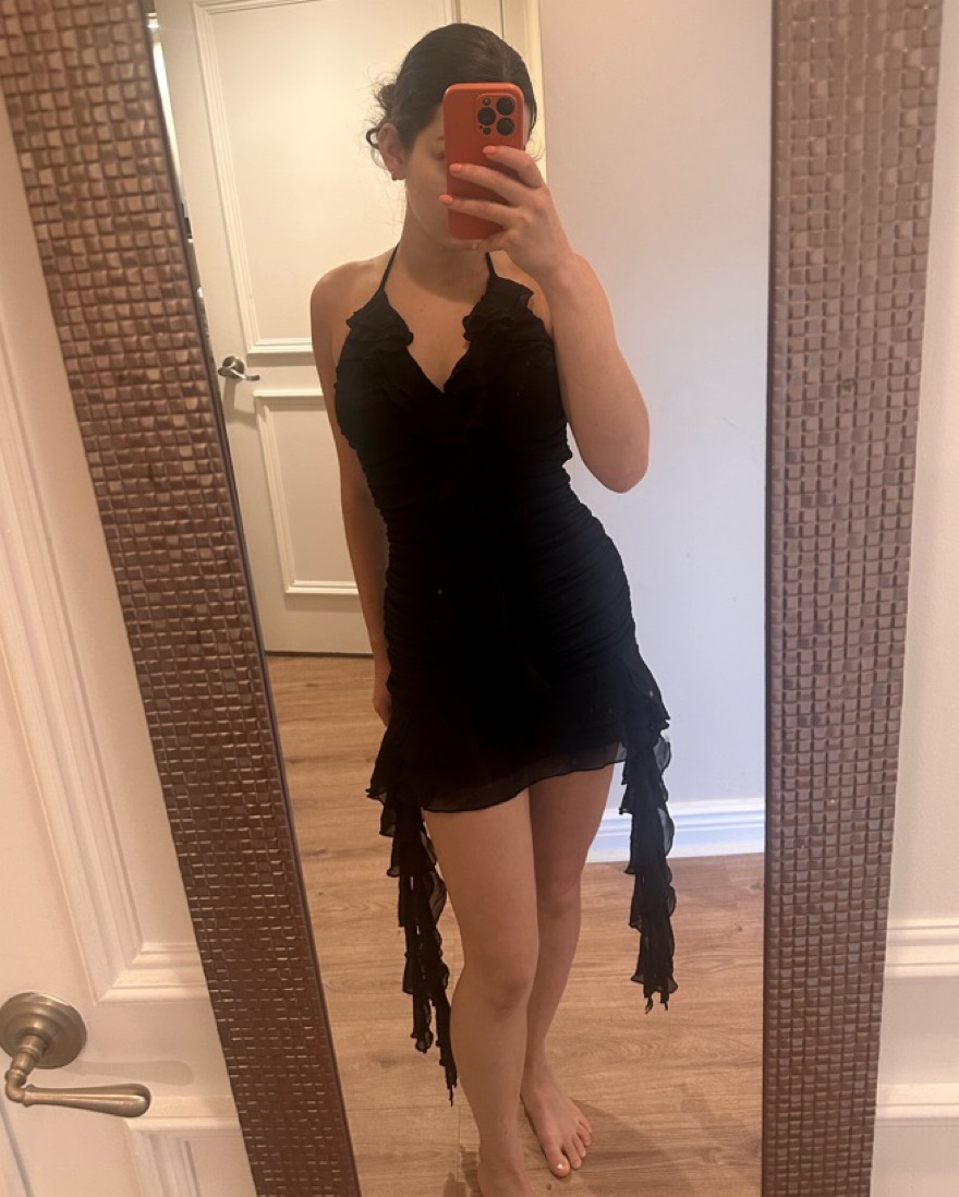 NBD Elayna Mini Dress Black Small by NBD - Pickle