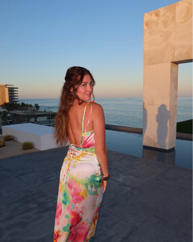 Formal/ Coctail Colorful Maxi Dress by ZARA - Pickle