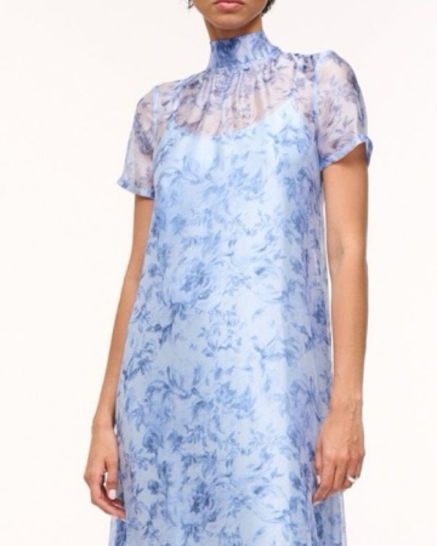 Staud Calluna Dress (Periwinkle) by Staud - Pickle
